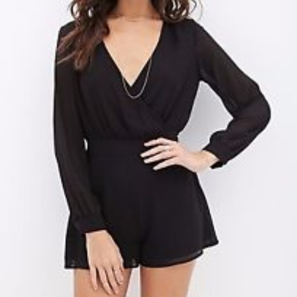NWOT Open Back Romper